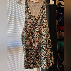Jed North Tank Top Camo size large
